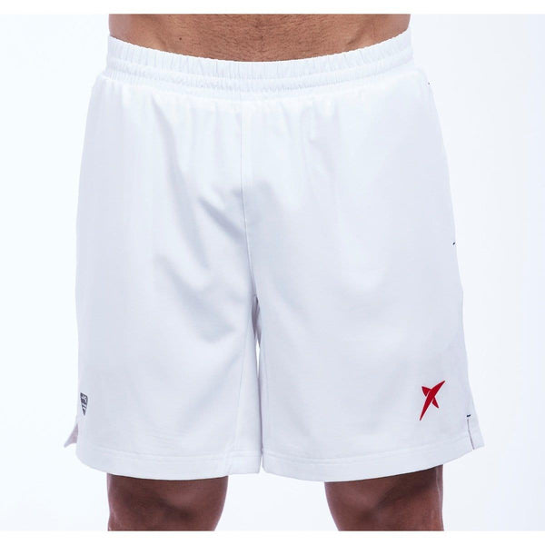 drop shot sports Mylar Shorts White