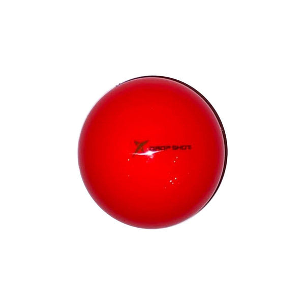 drop shot sports Plain Hockey Ball Red