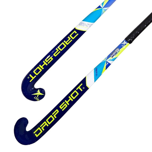 drop shot sports Sakura Wooden Paint Blue Hockey Stick