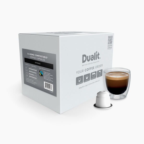 dualit Intense Home Compostable Coffee Pods