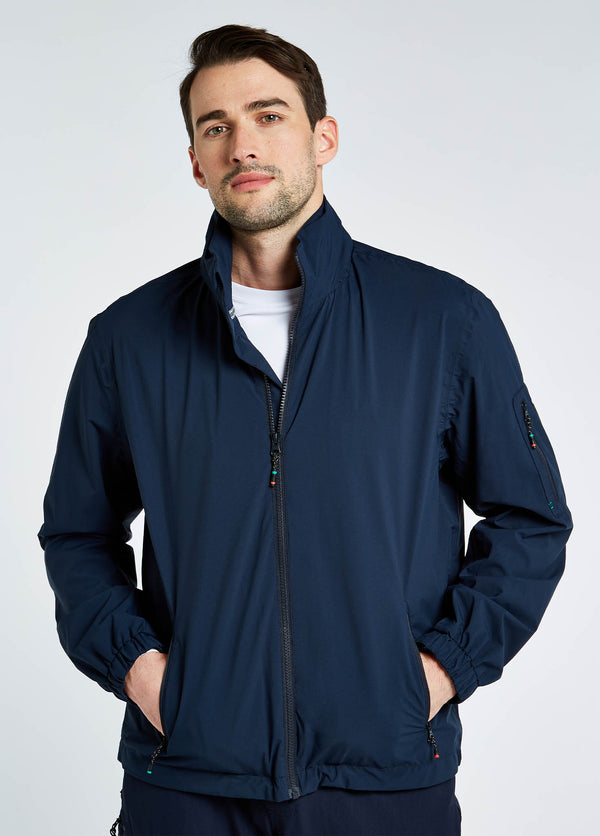 Dubarry Croatia Men's Fleece-lined Crew Jacket - Navy