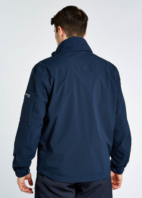 Dubarry Croatia Men's Fleece-lined Crew Jacket - Navy