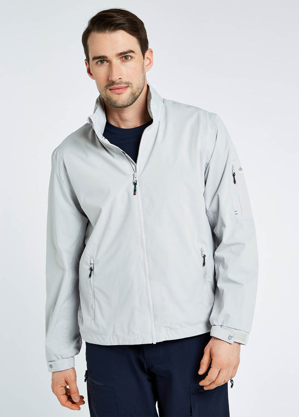 Dubarry Croatia Men's Fleece-lined Crew Jacket - Platinum