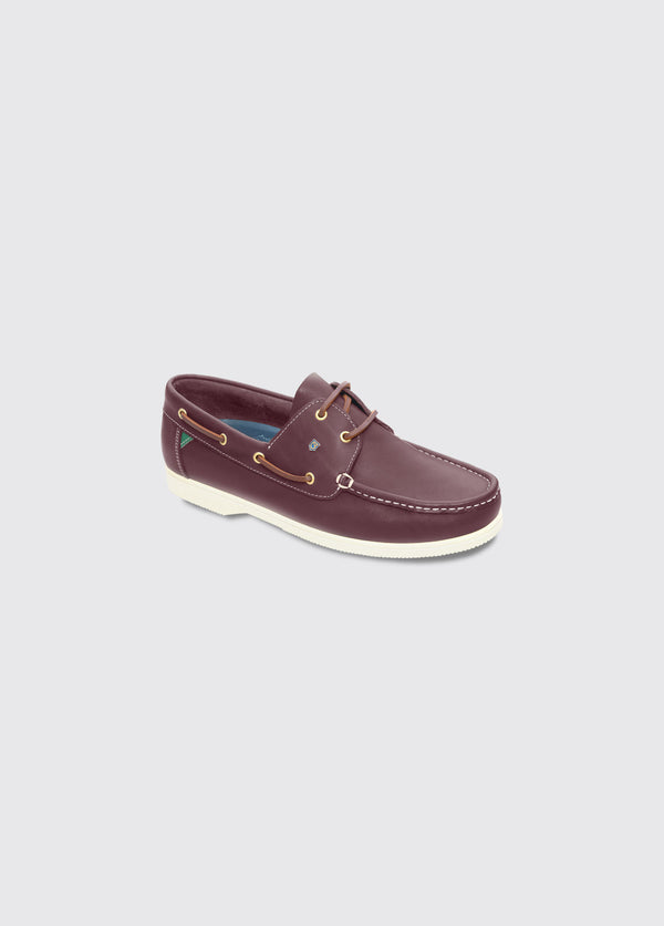 dubarry Admirals Ladies Deck Shoe - Burgundy