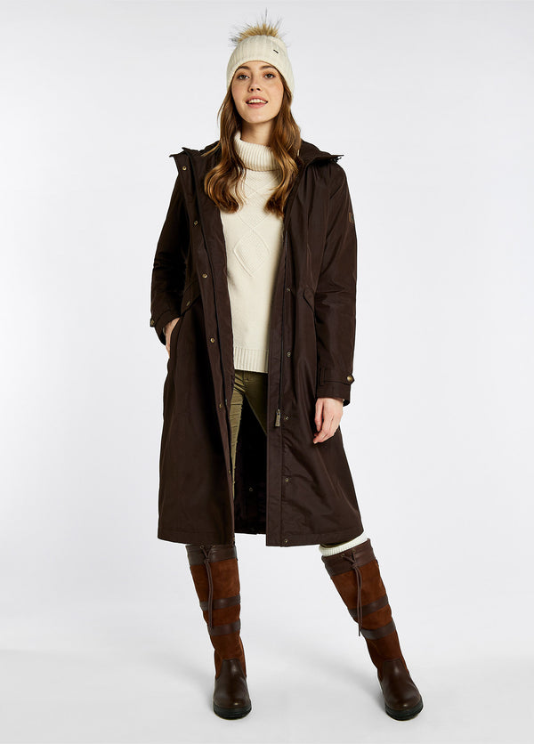 Dubarry Alderford Waterproof Coat - Mahogany