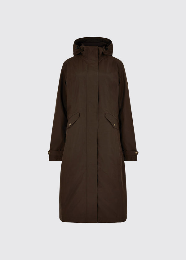 dubarry Alderford Waterproof Coat - Mahogany