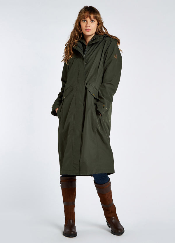 Dubarry Alderford Waterproof Coat - Pesto