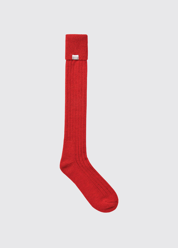 dubarry Alpaca Socks - Cardinal