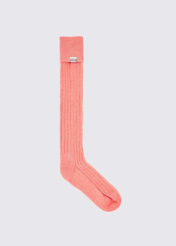 dubarry Alpaca Socks - Salmon