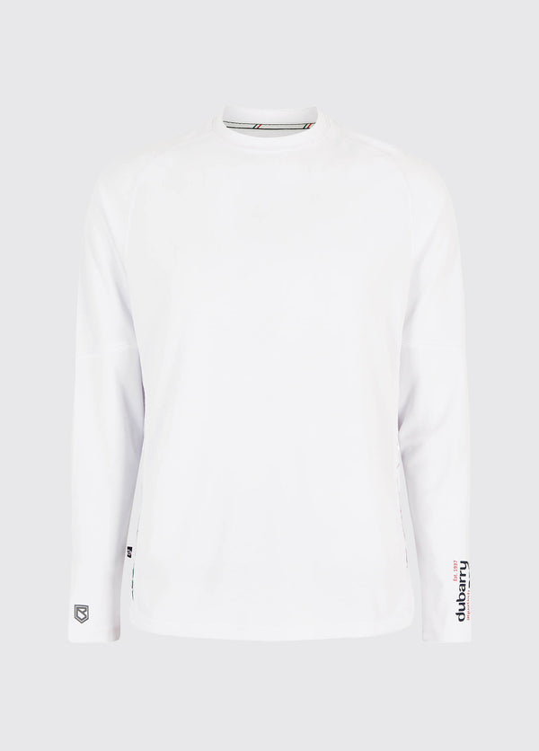 dubarry Ancona Ladies Long-Sleeved T-Shirt - White