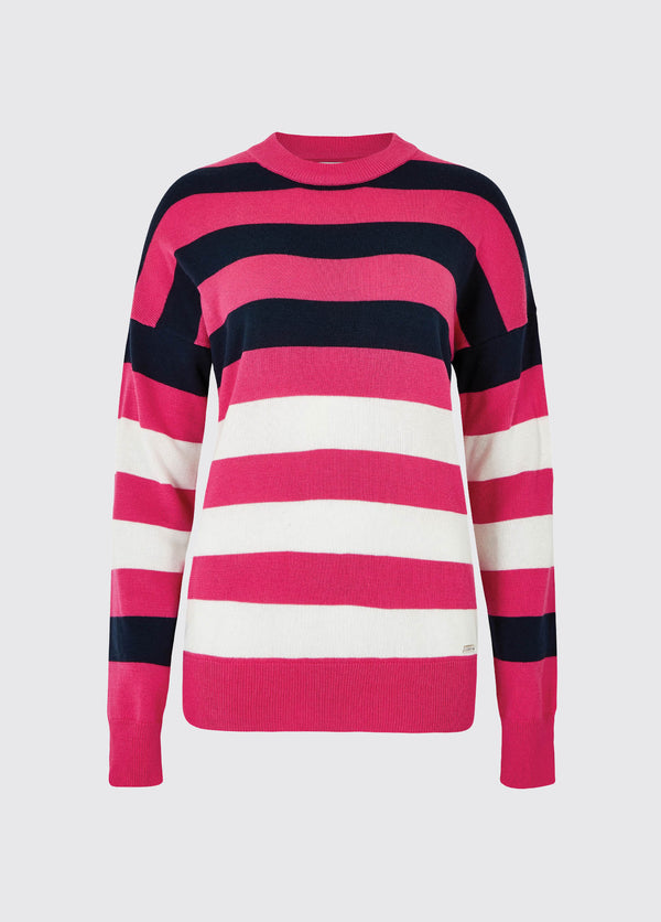 dubarry Aranmore Crew Neck sweater - Cerise