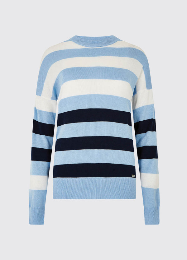 dubarry Aranmore Crew Neck sweater - Light Sky
