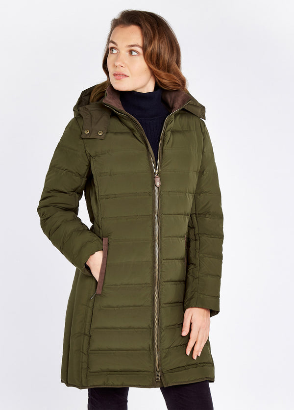 Dubarry Ballybrophy Quilted Jacket - Olive