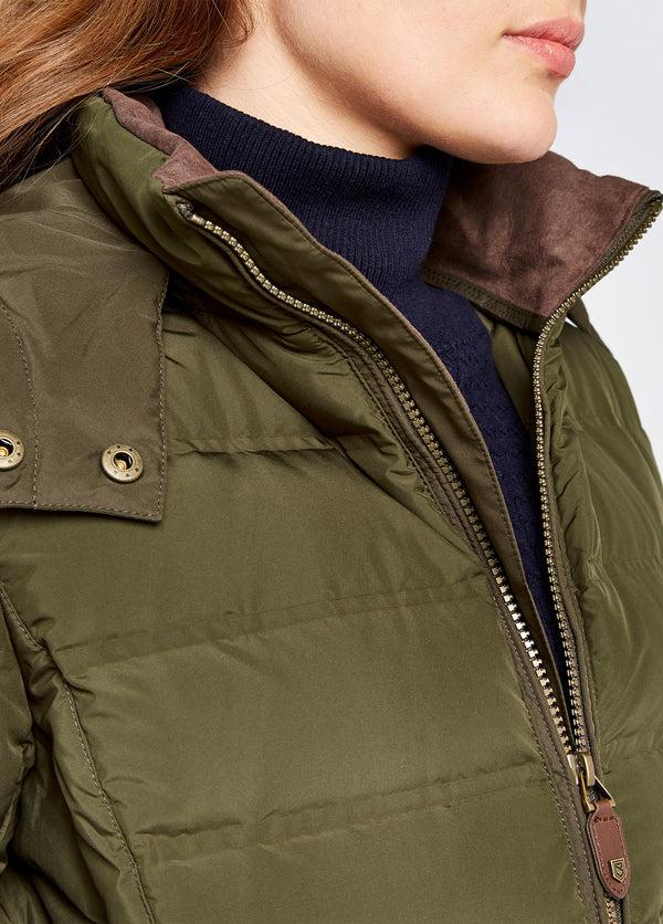 Dubarry Ballybrophy Quilted Jacket - Olive