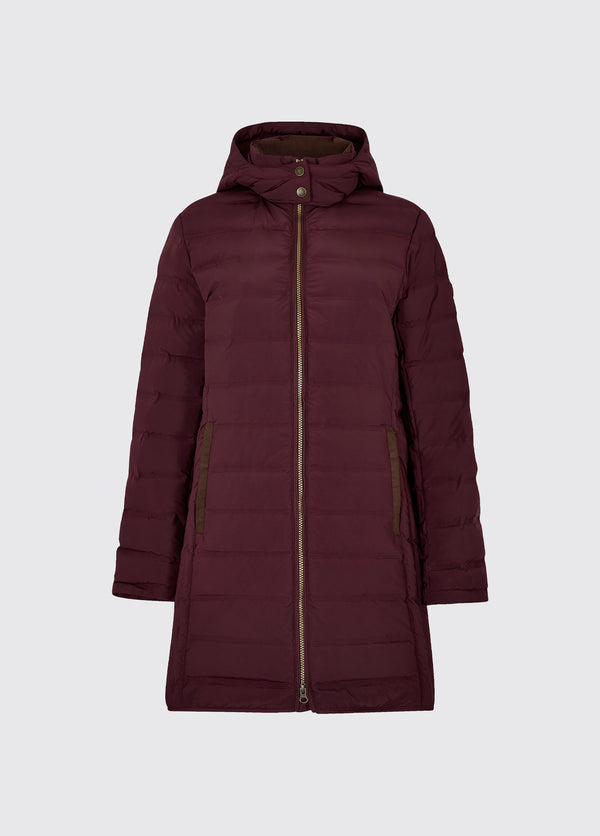 dubarry Ballybrophy Quilted Jacket - Ox Blood