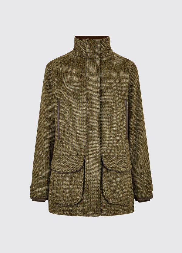 dubarry Ballynahinch Tweed Shooting Jacket - Heath