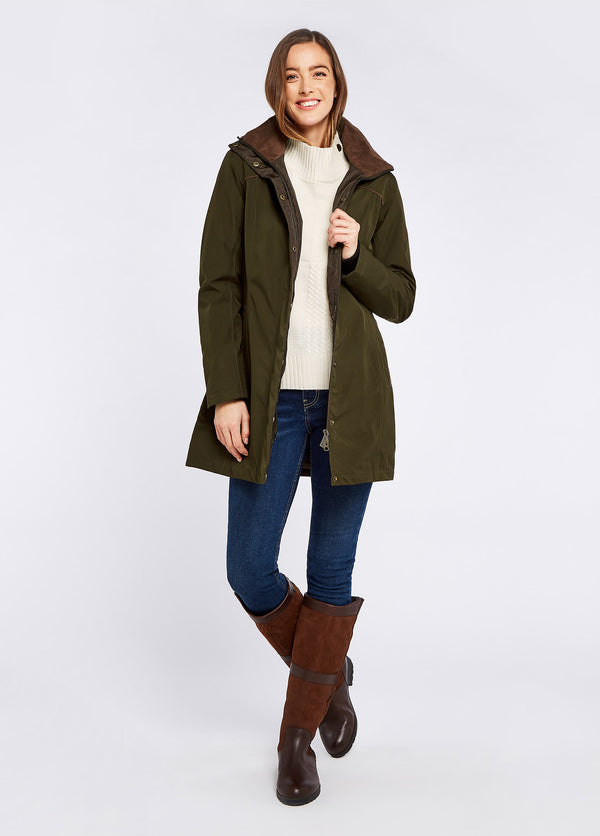 Dubarry Beaufort Travel Coat - Olive