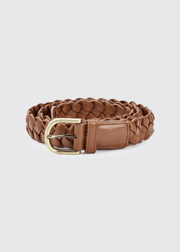 dubarry Belmore Women's Leather Belt - Caramel