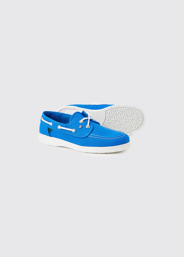 Dubarry Biarritz Canvas Deck Shoe - Blue Mist