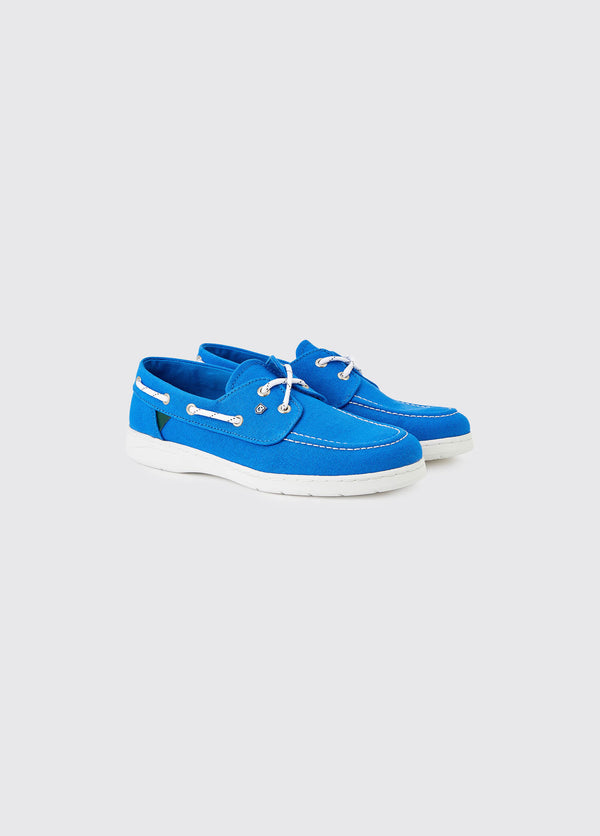 dubarry Biarritz Canvas Deck Shoe - Blue Mist