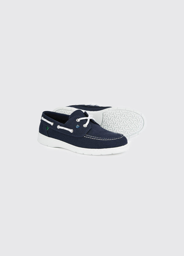 Dubarry Biarritz Canvas Deck Shoe - Navy
