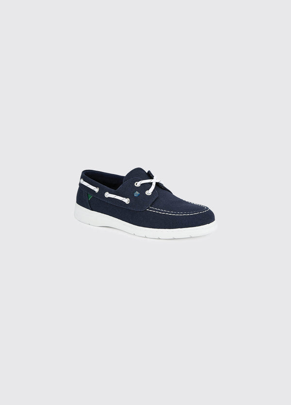 Dubarry Biarritz Canvas Deck Shoe - Navy