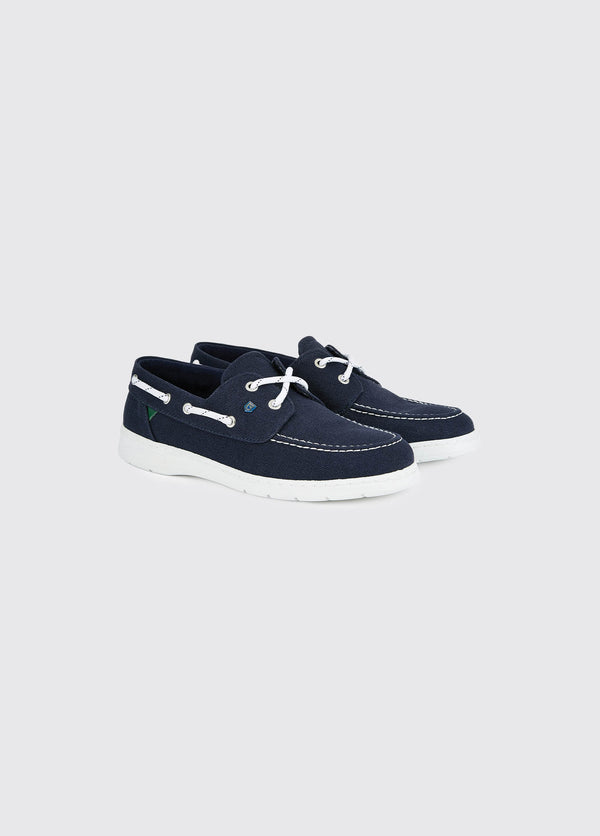 dubarry Biarritz Canvas Deck Shoe - Navy