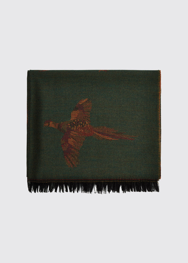 dubarry Birchdale Wool Stole - Ivy