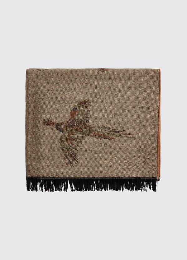 dubarry Birchdale Wool Stole - Taupe