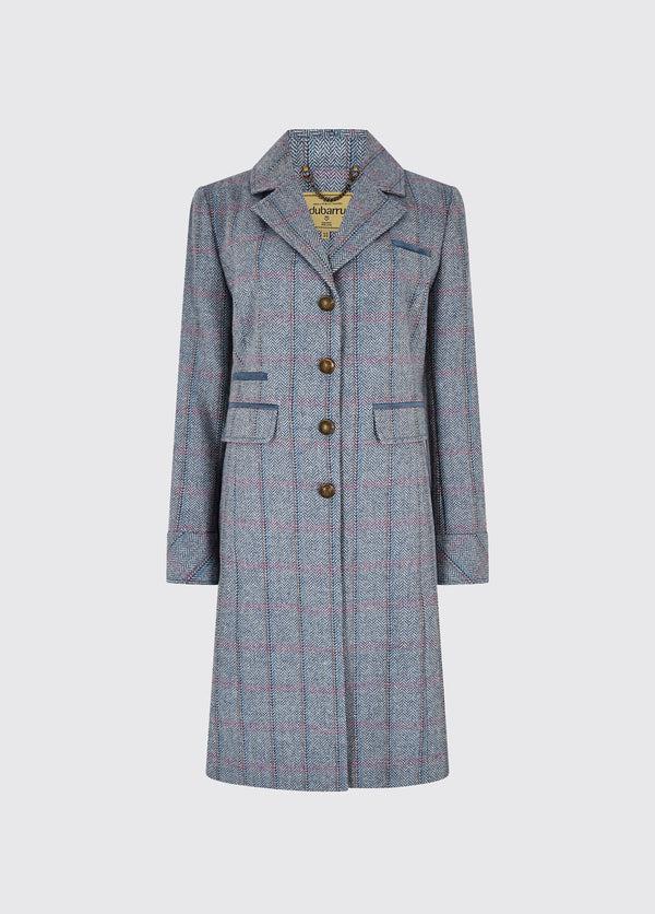 dubarry Blackthorn Wool Coat - Denim Haze