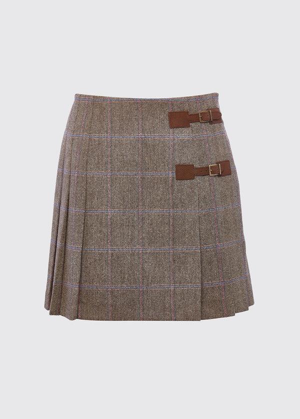 dubarry Blossom Tweed Skirt - Woodrose