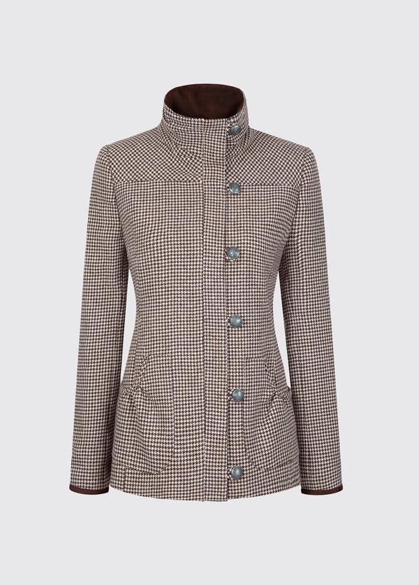 dubarry Bracken Tweed Jacket - Cafe