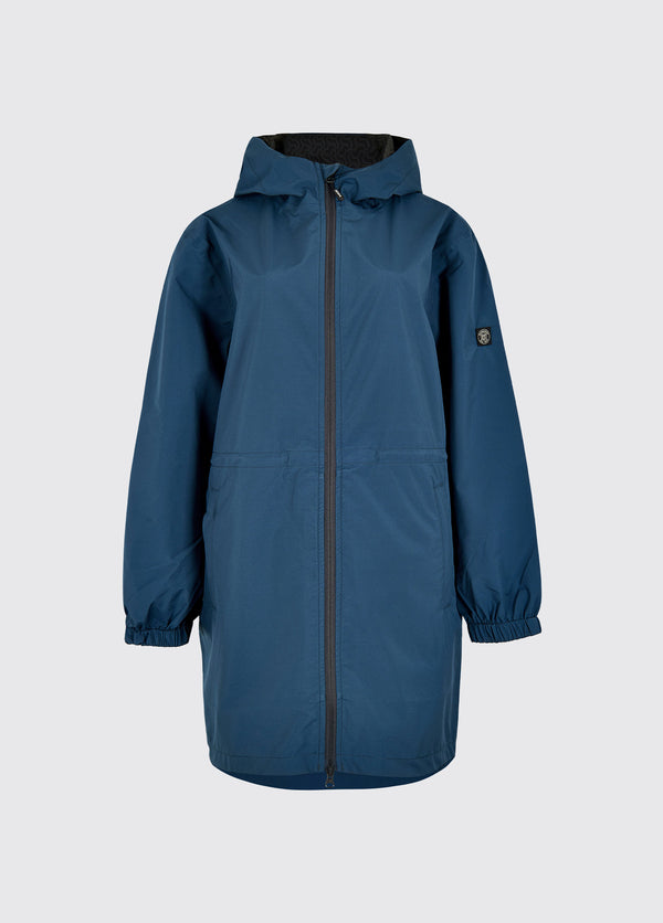 dubarry Brookside Women’s Hooded Rain Mac - Atlantic