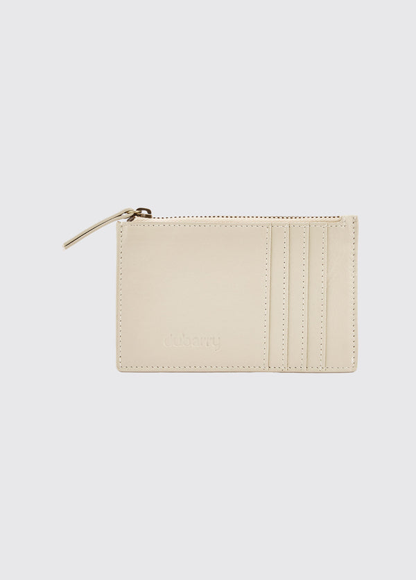dubarry Broomhill Leather Cardholder - Oyster