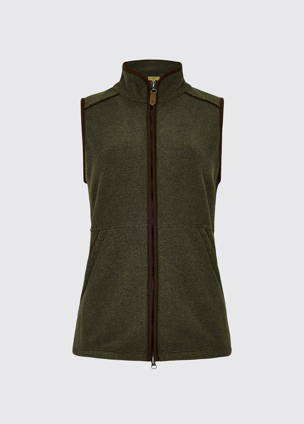 dubarry Carbury Women's Fleece Gilet - Olive
