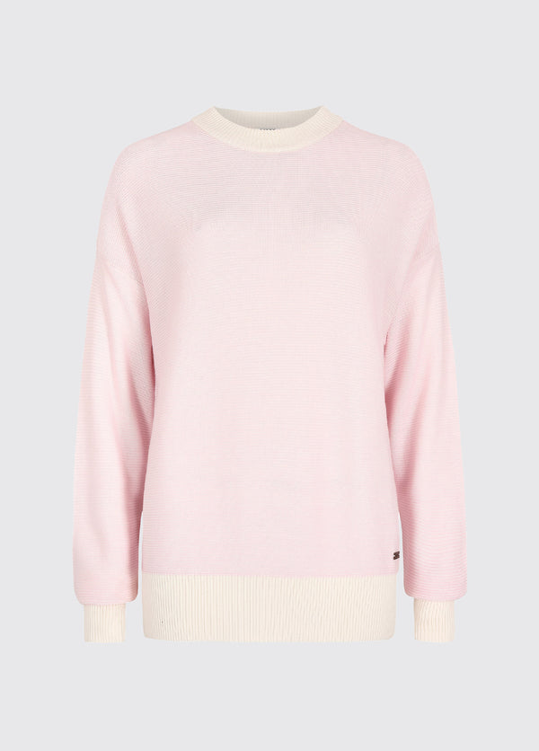dubarry Carrick Women’s Bamboo Blend Sweater - Pink