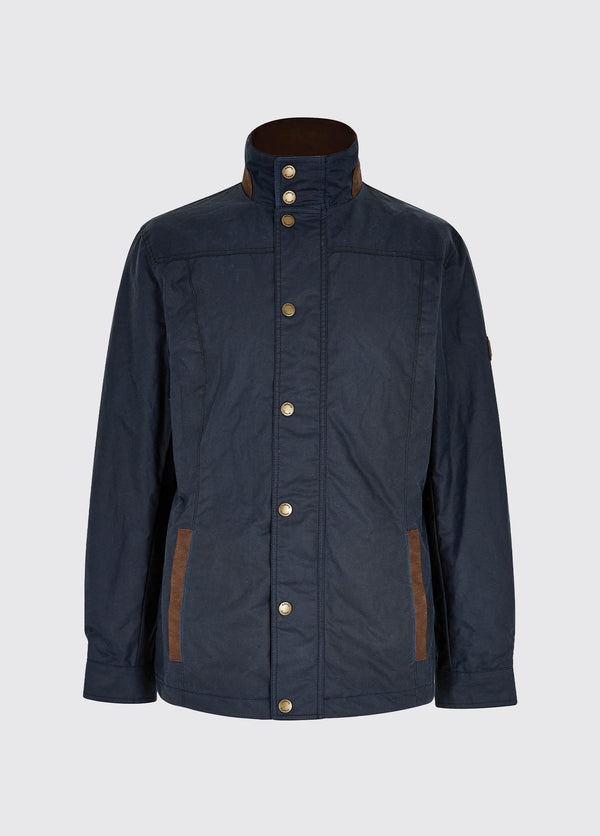 dubarry Carrickfergus Wax Jacket - Ocean Blue