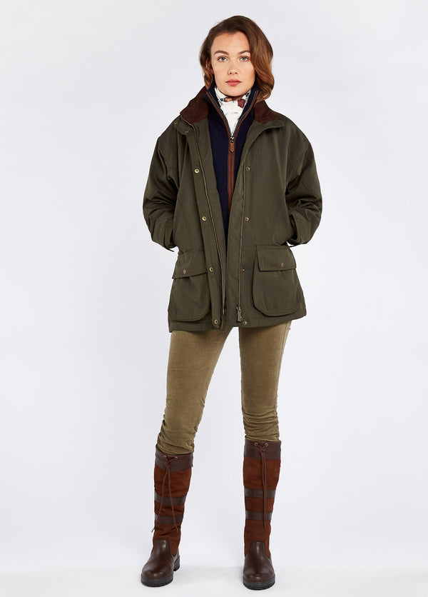 Dubarry Castlehyde All-Purpose Shooting Coat - Ivy