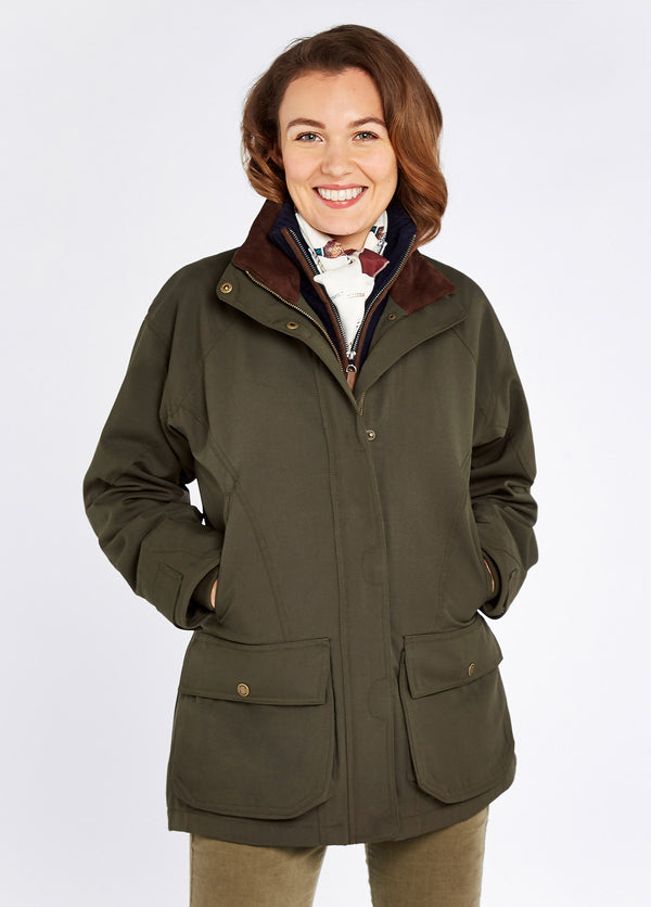 Dubarry Castlehyde All-Purpose Shooting Coat - Ivy