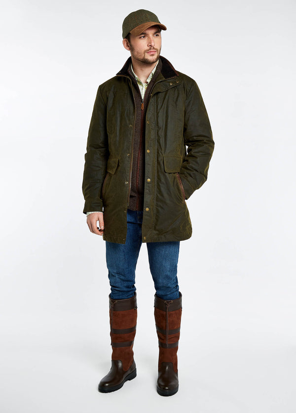 Dubarry Chalkhill Wax Jacket - Olive
