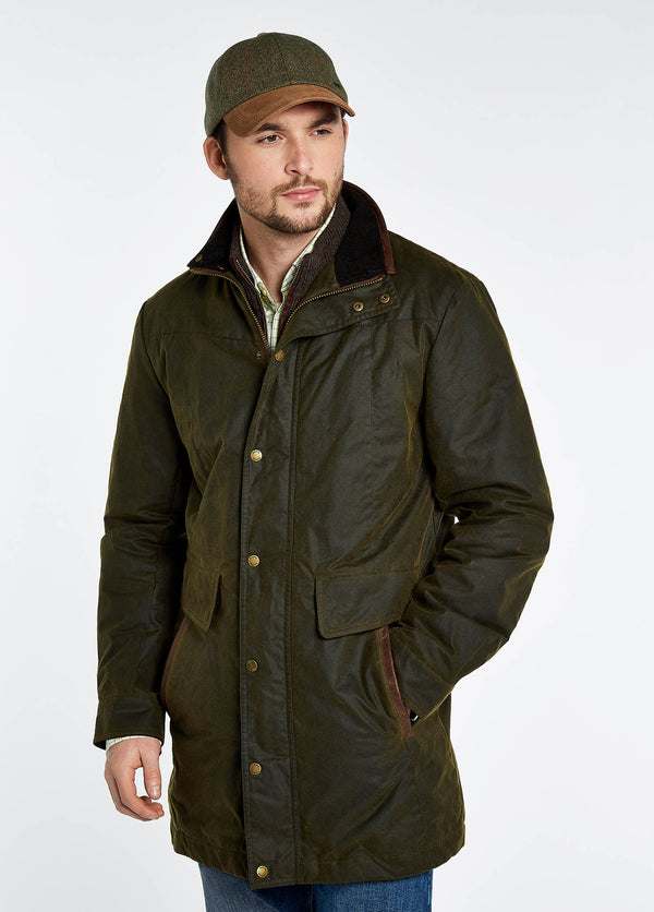 Dubarry Chalkhill Wax Jacket - Olive