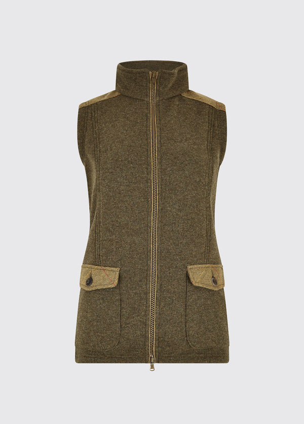 dubarry Cherrywood Gilet - Dusky Green