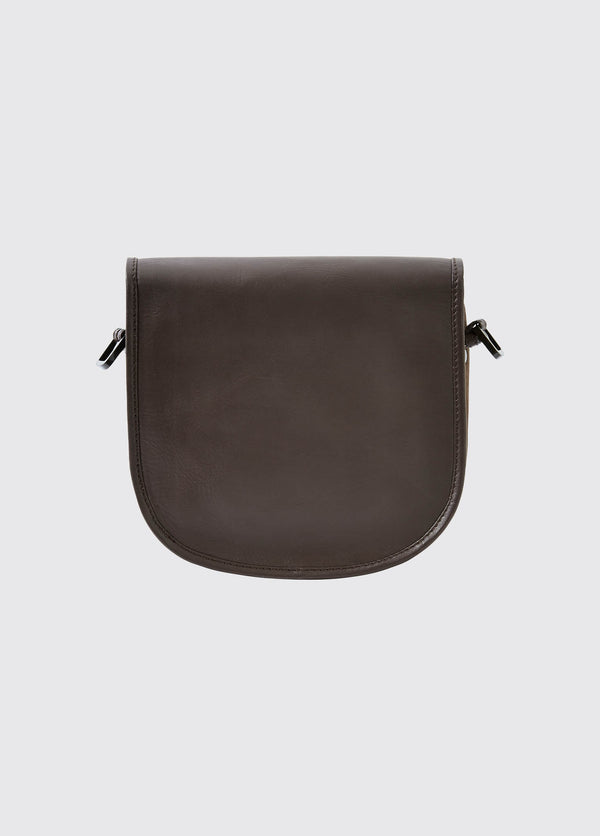 Dubarry Clara Ladies Leather Saddle Bag - Walnut