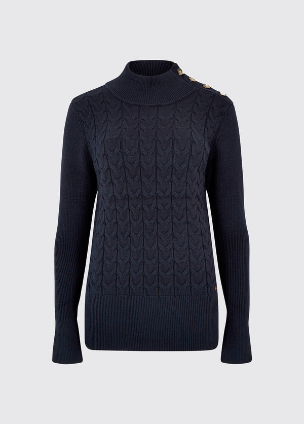 dubarry Claremont Women’s Sweater - Navy