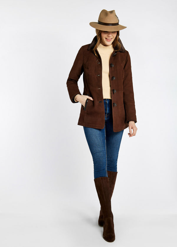 Dubarry Clarke Leather Jacket - Walnut