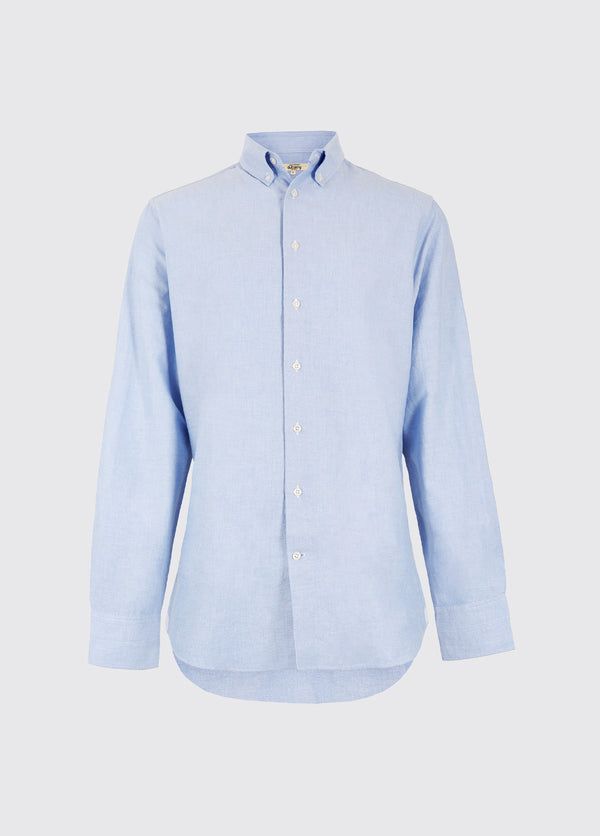 dubarry Clontarf Men’s Oxford Shirt - Pale Blue