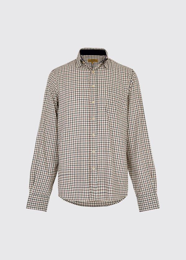 dubarry Connell Tattersall Check Shirt - Ox Blood