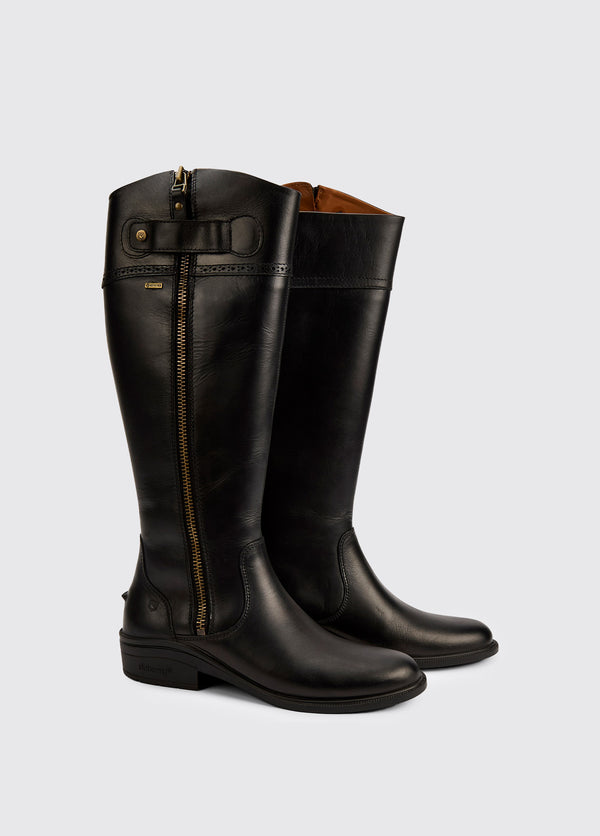 dubarry Connemara Knee High Riding Boot - Black