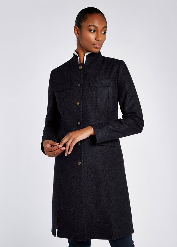 Dubarry Coolepark Tweed Coat - Navy