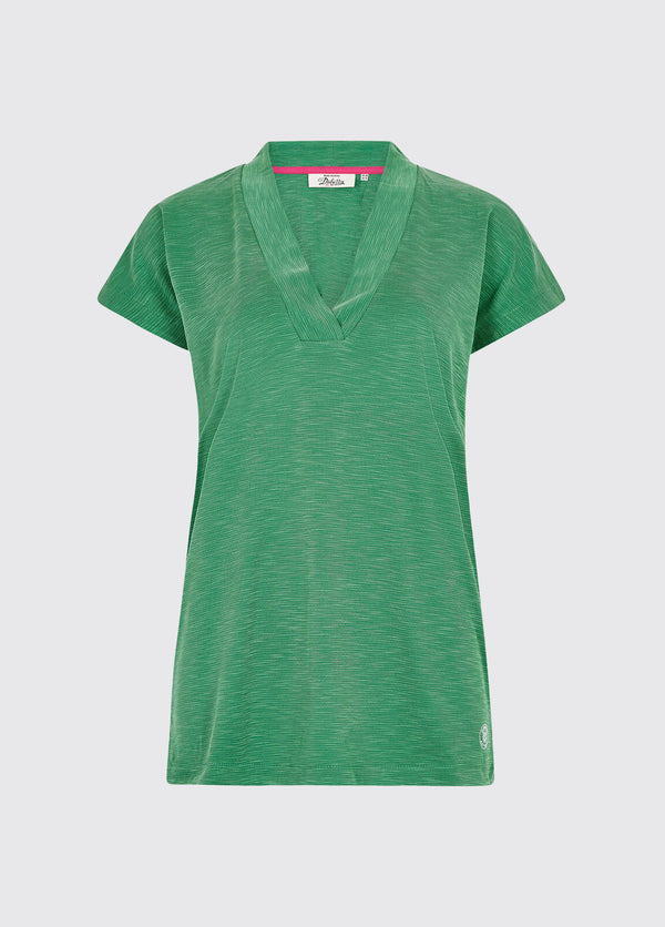dubarry Coolestown cap sleeve top - Kelly Green